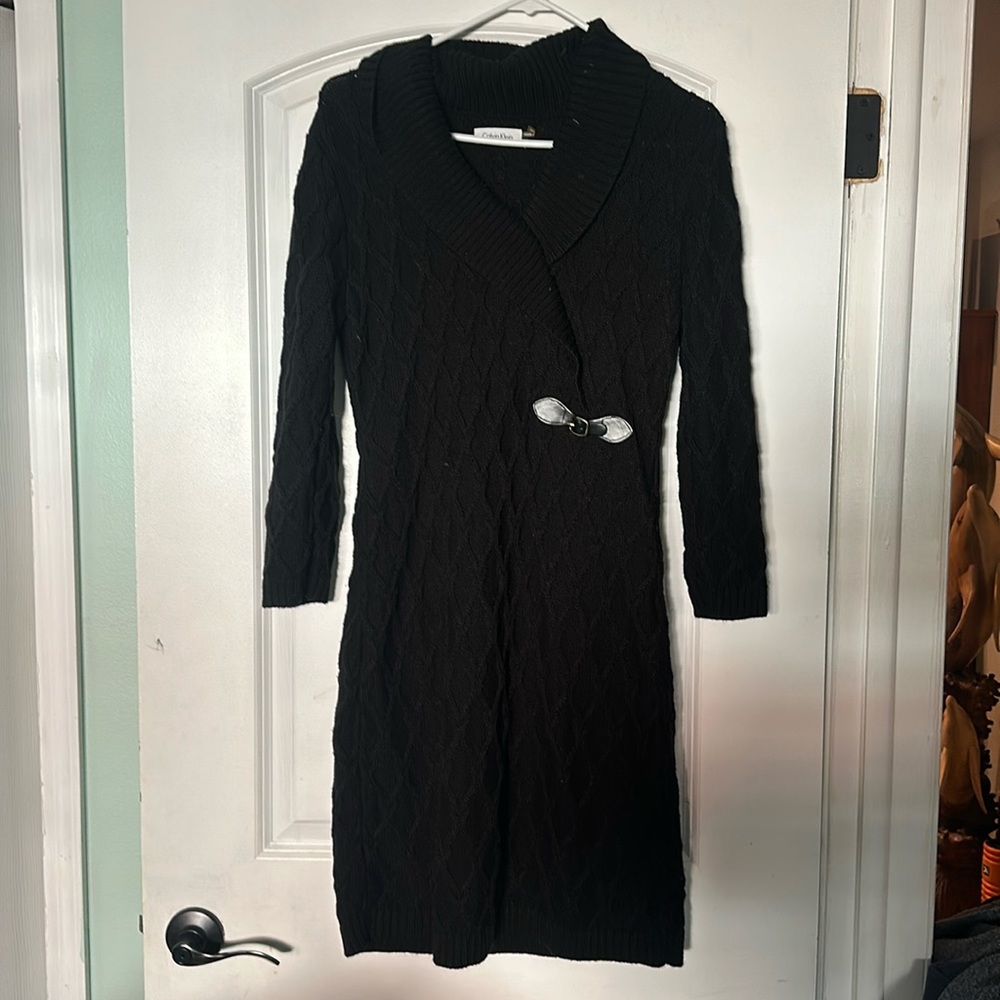 Calvin Klein sweater dress size large